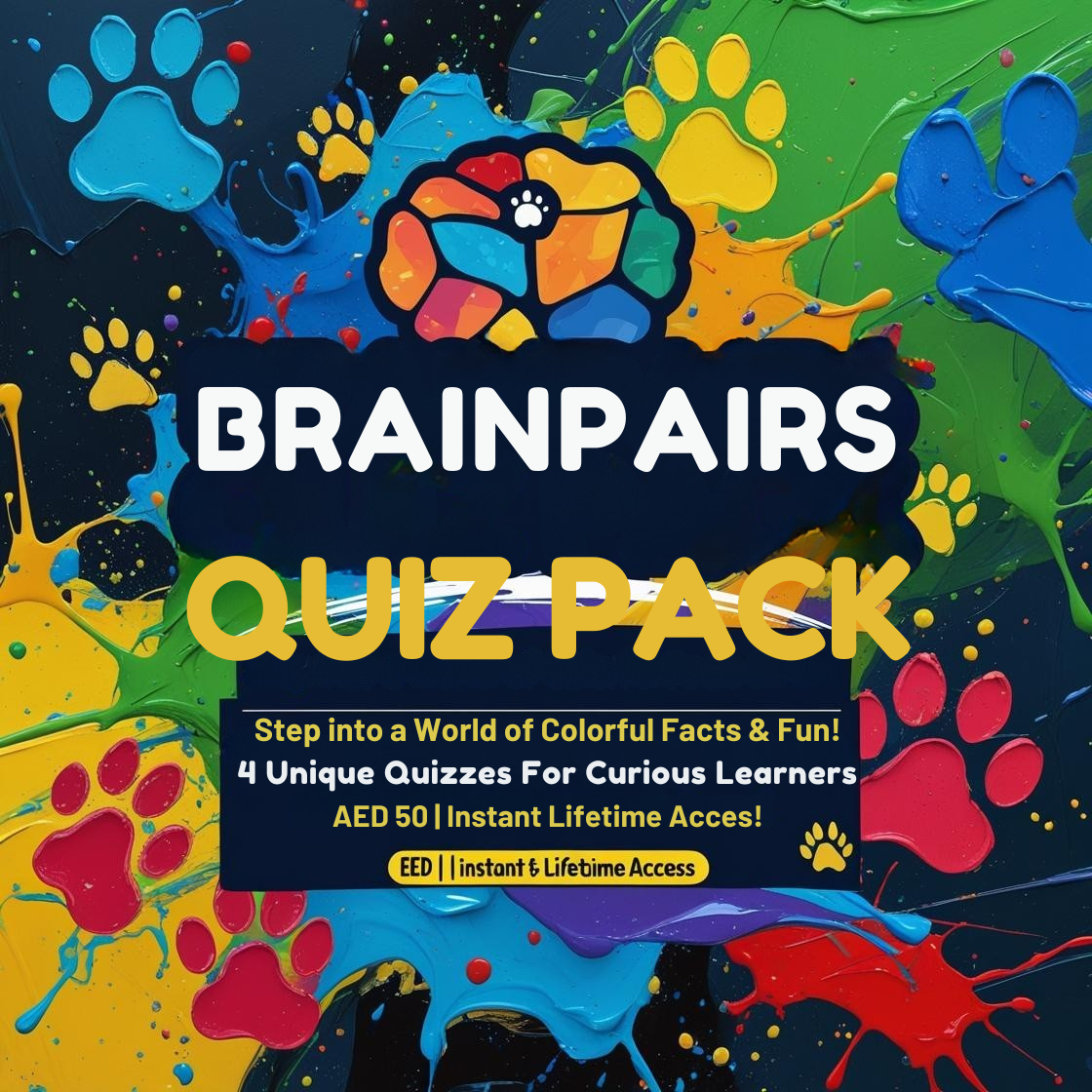 🎨🧠 BrainPairs: Visual & Discovery Challenge Pack – Trivia for Curious Minds