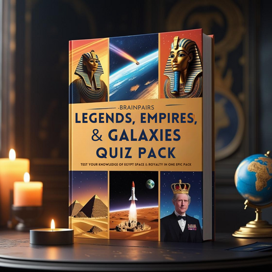 BrainPairs Time & Space Quiz Pack