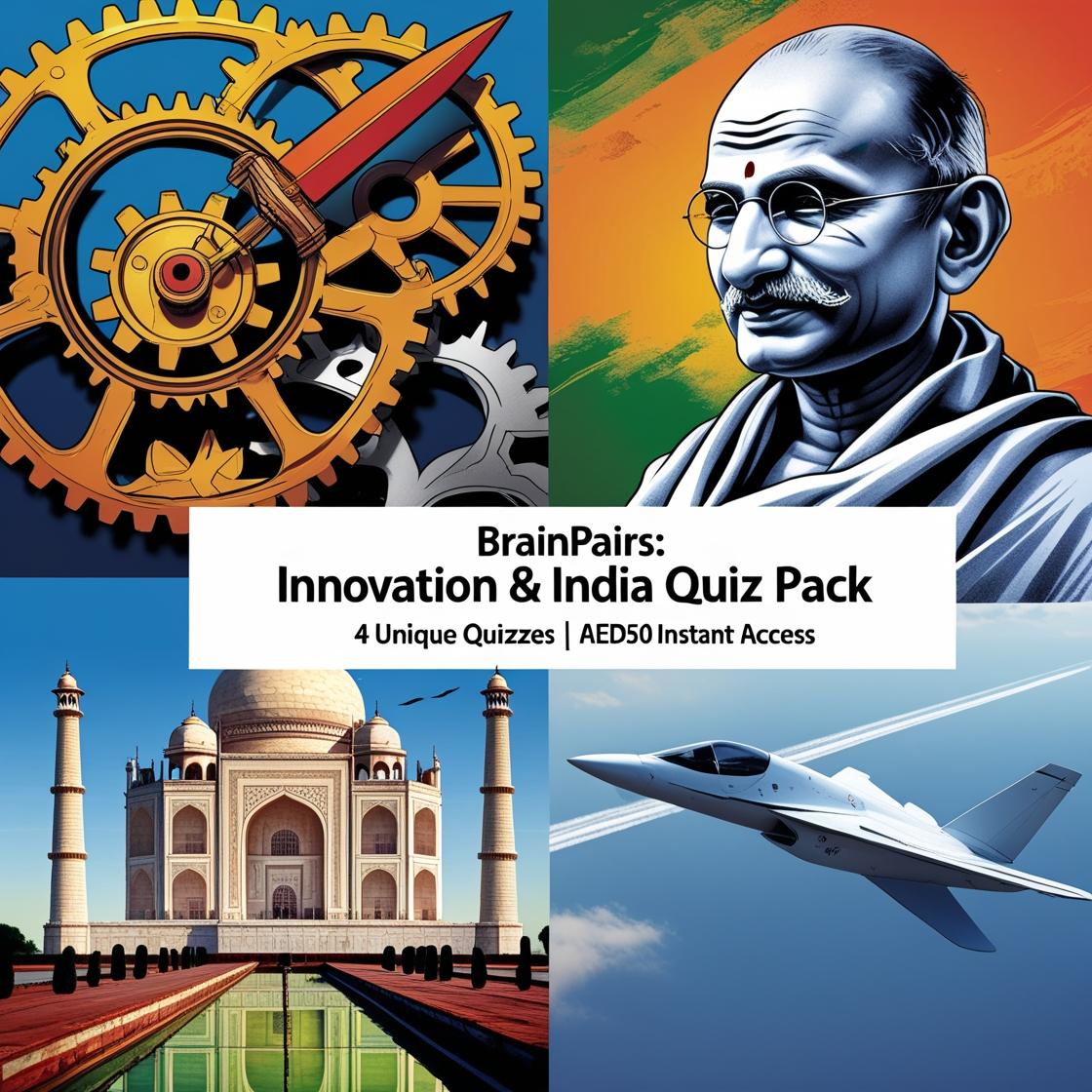 BrainPairs: Innovation & India Quiz Pack