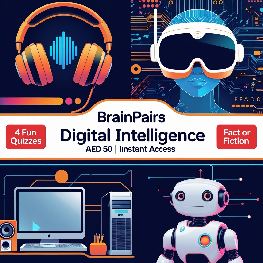 BrainPairs: Digital Intelligence Quiz Pack